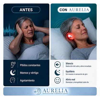 AURELIA™ - Terapia de luz roja para tus oídos